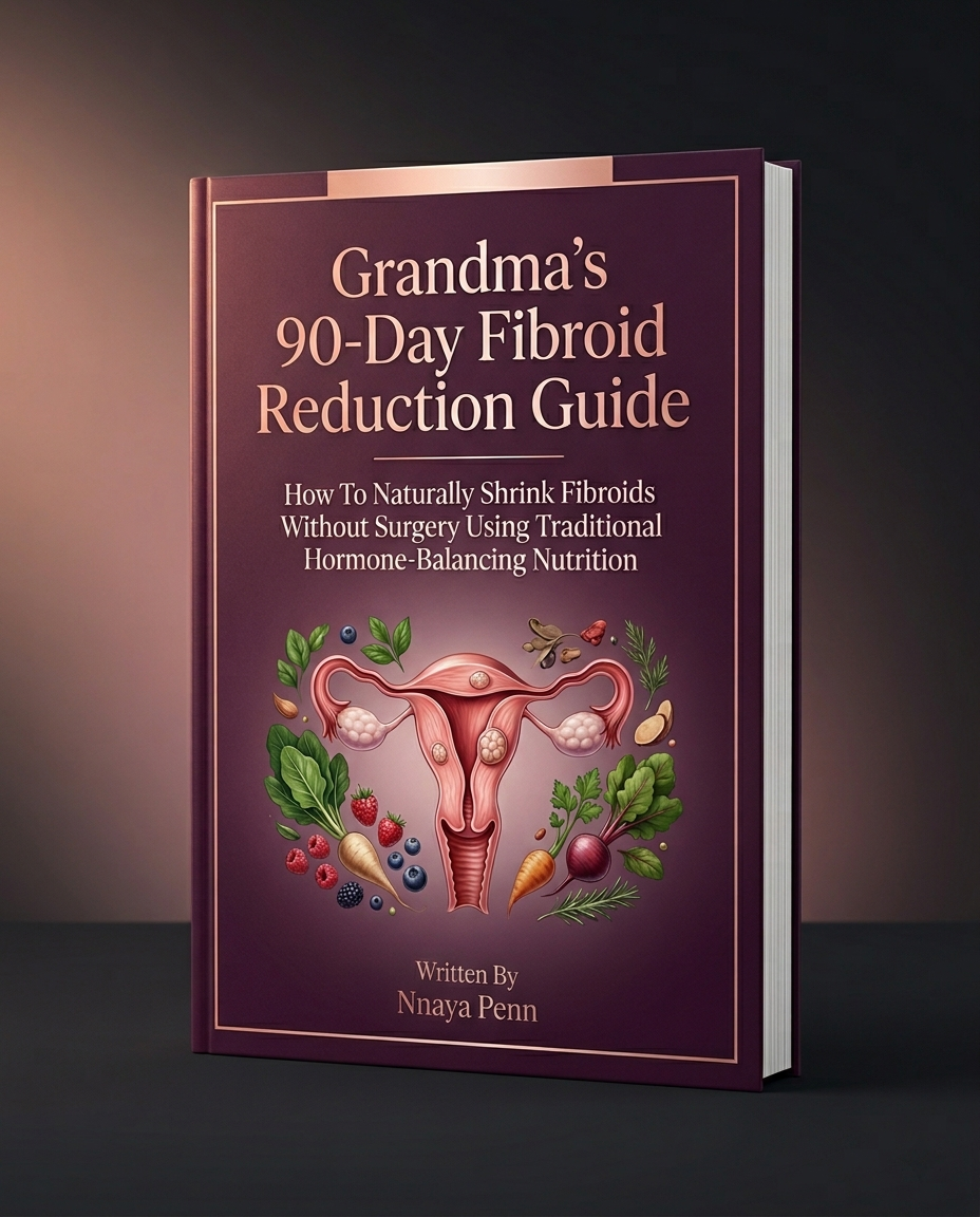Grandma's 90-Day Fibroid Reduction Guide — PDF Mockup